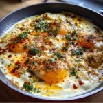 Turkish Eggs (Cilbir)