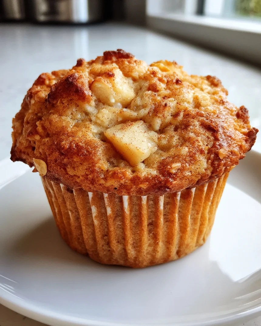 Apple Cinnamon Oat Muffins Recipe