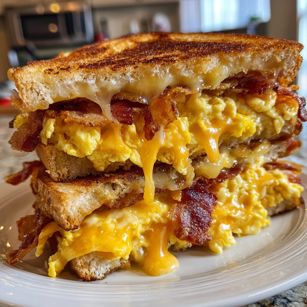 Bacon, Egg & Cheese Grilled Cheese