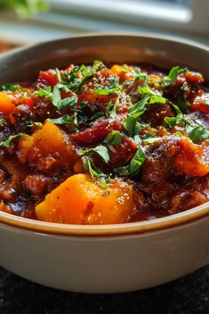 Beef Pumpkin Chili