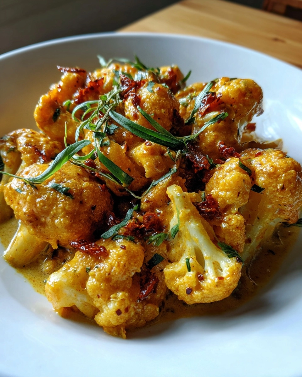 Butter Cauliflower (Vegan-Friendly)