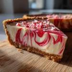 Candy Cane No Bake Pie