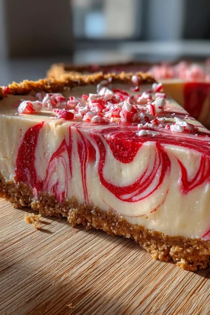 Candy Cane No Bake Pie