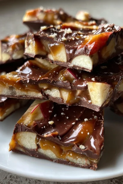Caramel Apple Bark