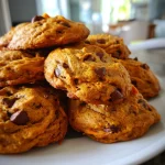 Chewy Pumpkin Chocolate Chip Cookies Recipe