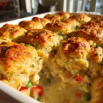 Chicken Bubble Biscuit Bake Casserole Recipe