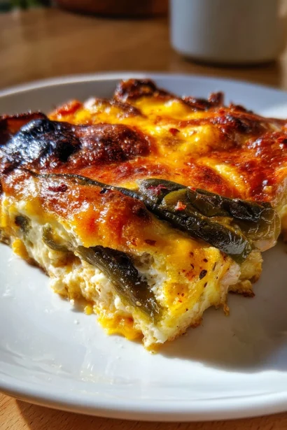 Chile Rellenos Casserole Bake Recipe
