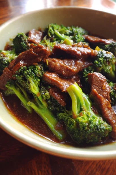 Chinese Beef and Broccoli (One Pan Take-Out)
