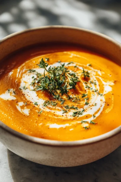 Cozy Pumpkin Turmeric Ginger Soup Recipe for Fall