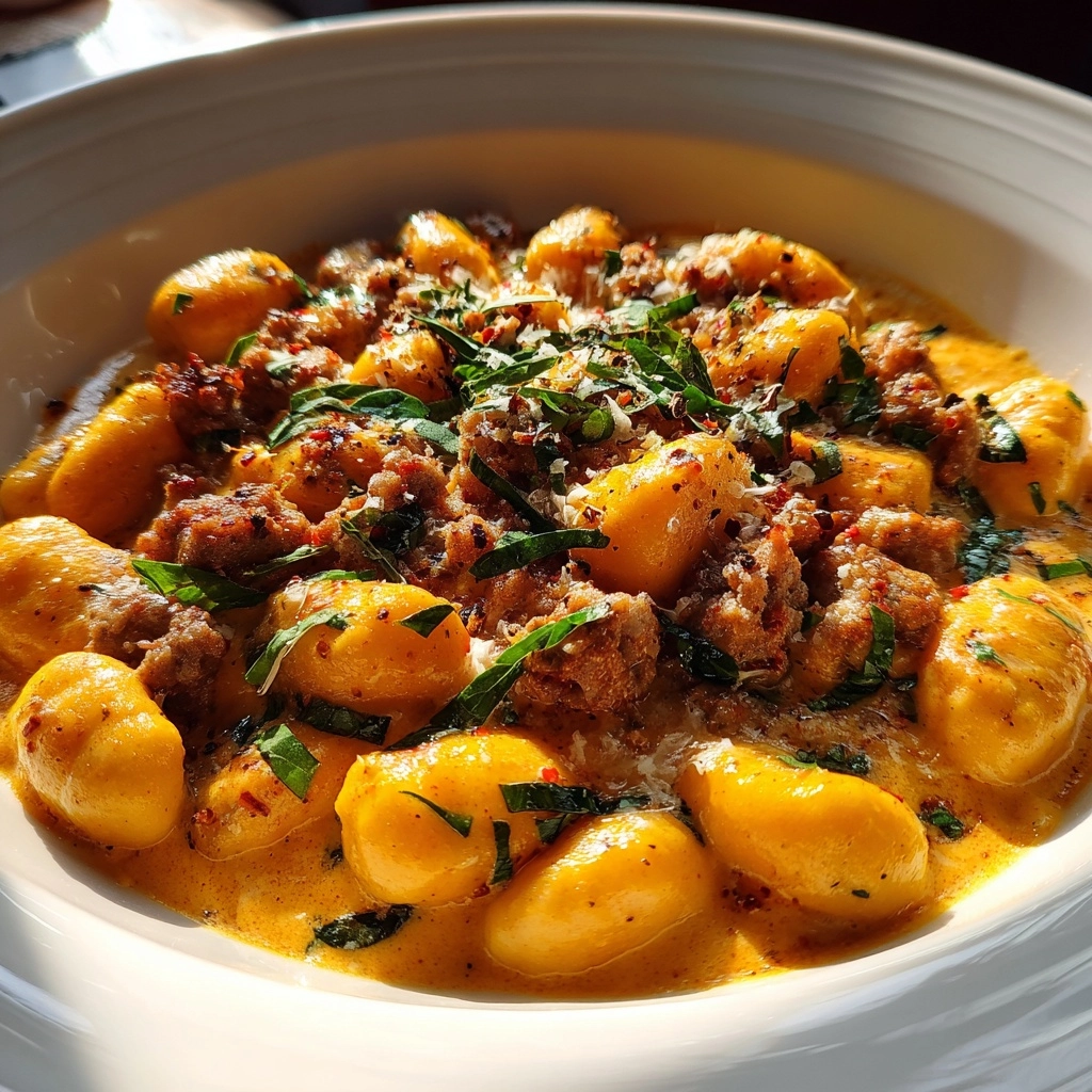 Creamy Butternut Squash Gnocchi with Sausage – 40-Minute Comfort