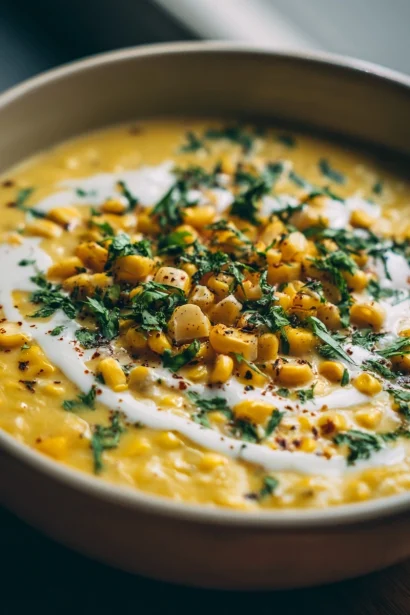 Creamy Corn Chowder Recipe Comfort in Every Spoonful
