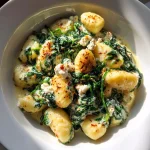Creamy Gnocchi with Spinach and Feta Recipe | Healthy Dinner Inspiration