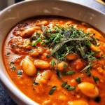 Creamy Vegan Tomato White Bean Stew