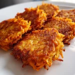 Crispy Healthy Sweet Potato Hash Browns Recipe Delight