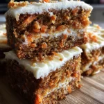 Decadent Carrot Cake Bars with Cream Cheese Frosting