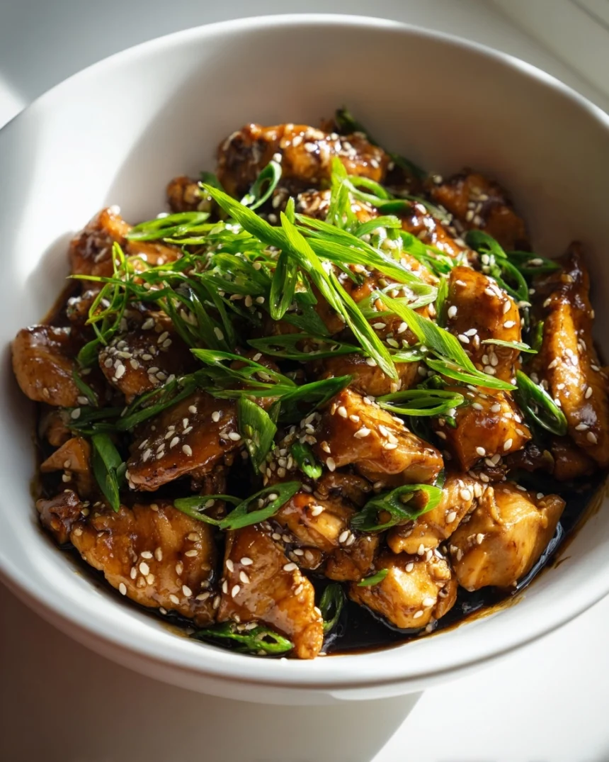 Dump and Go Crockpot Teriyaki Chicken