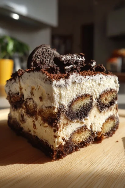 Easy Vegan Oreo Tiramisu