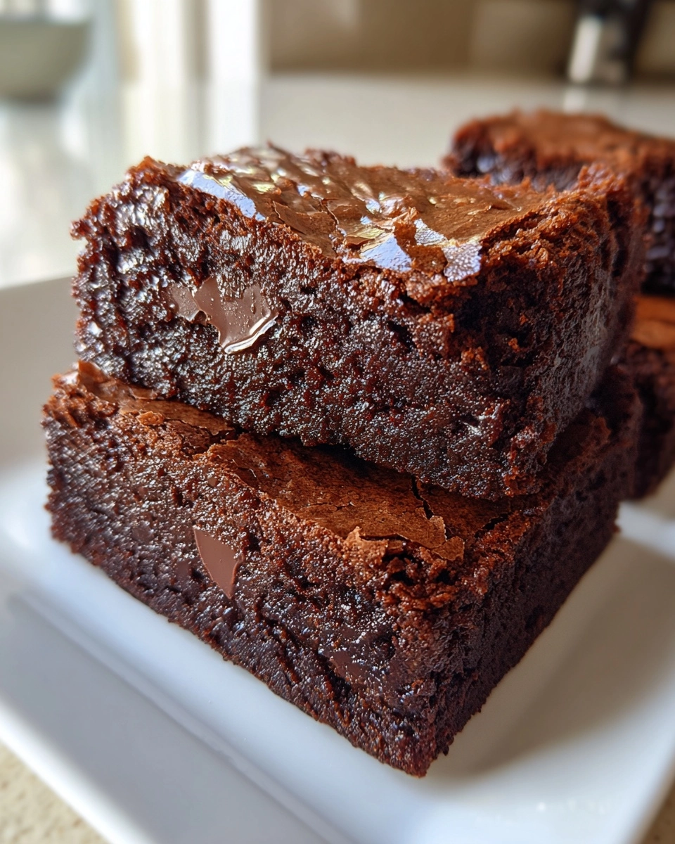 Fudgy Vegan Brownies