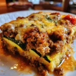 Ground Beef Zucchini Bake – Low Carb Recipe
