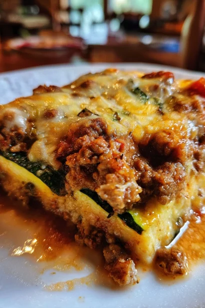 Ground Beef Zucchini Bake – Low Carb Recipe