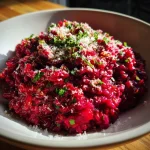 Halloween Bloody Beet Risotto: A Spooky, Flavorful Feast