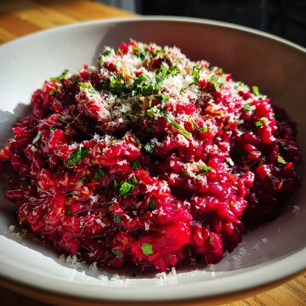 Halloween Bloody Beet Risotto: A Spooky, Flavorful Feast