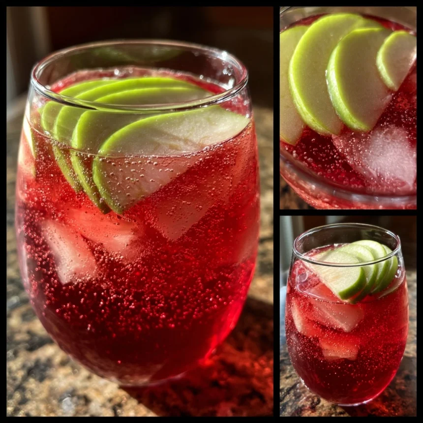 Halloween Sparkling Poison Apple Punch