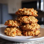 Healthy Carrot Cake Oatmeal Cookies