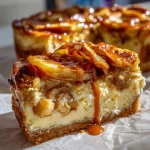 Irresistible Caramel Apple Cheesecake Bars Recipe