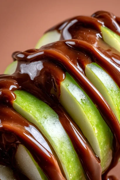 Irresistible Chocolate Covered Caramel Apple Slices Recipe