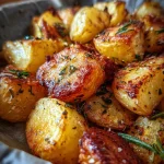 Irresistible Crispy Roast Potatoes Perfectly Seasoned Bites