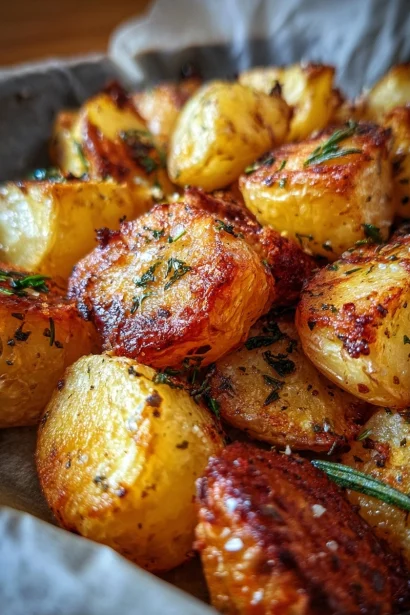 Irresistible Crispy Roast Potatoes Perfectly Seasoned Bites