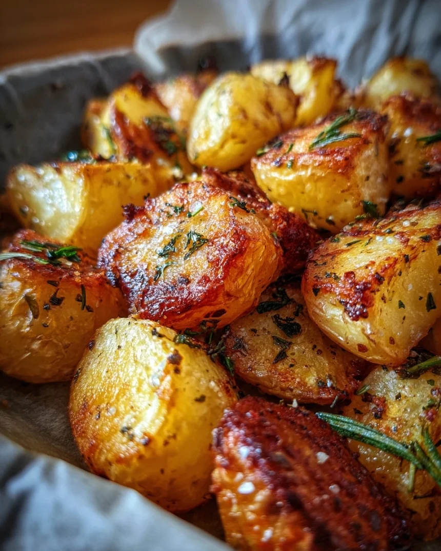 Irresistible Crispy Roast Potatoes Perfectly Seasoned Bites