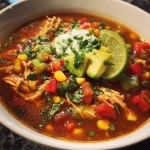 Irresistible Easy Chicken Taco Soup Recipe for Comfort Food