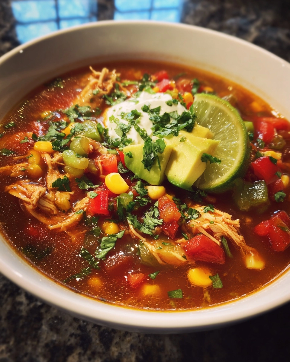 Irresistible Easy Chicken Taco Soup Recipe for Comfort Food
