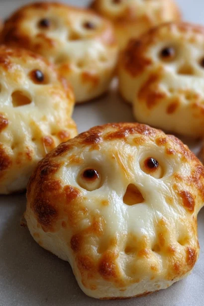 Irresistible Mozzarella Skulls for Halloween Fun