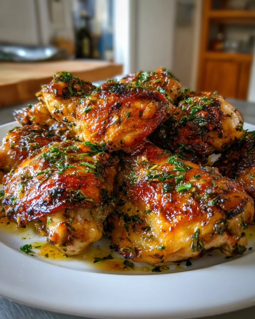 Irresistible Oven Roasted Garlic Butter Chicken Recipe