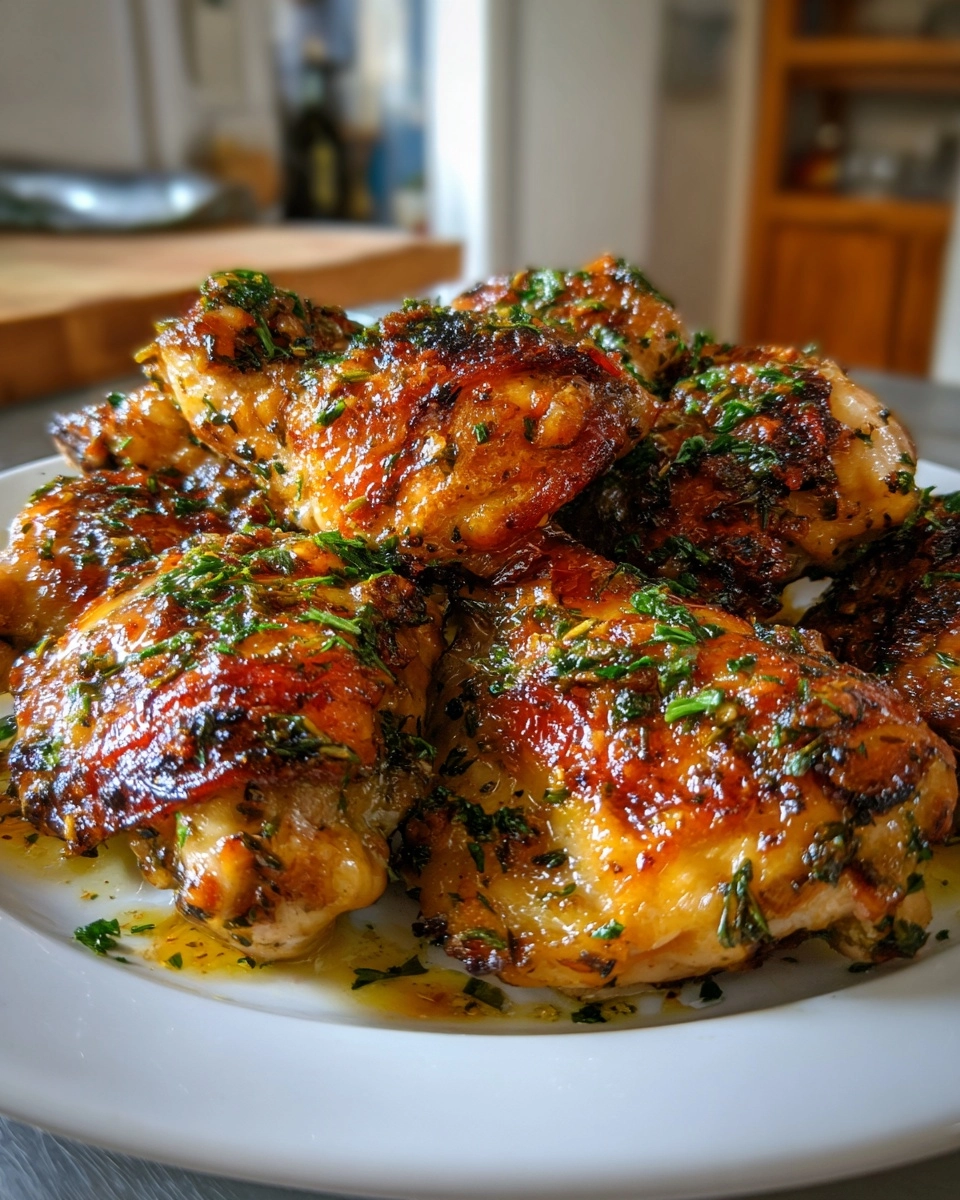 Irresistible Oven Roasted Garlic Butter Chicken Recipe