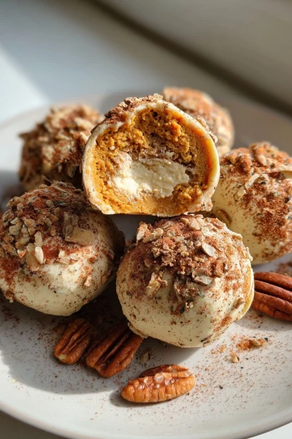 Irresistible Pumpkin Cheesecake Truffles Recipe Delight