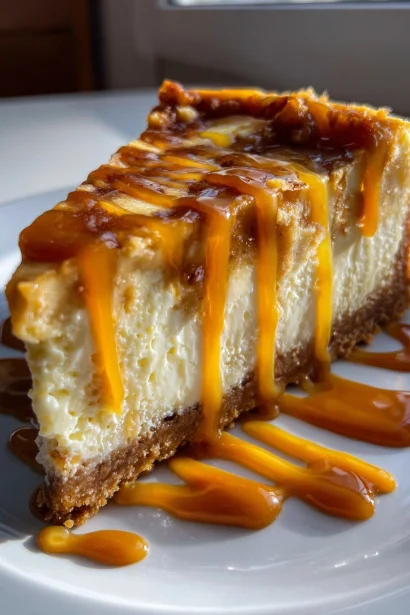 Irresistible Salted Caramel Apple Pie Cheesecake Recipe