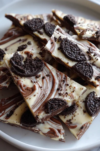 Irresistible White Chocolate Oreo Bark Recipe to Try Now