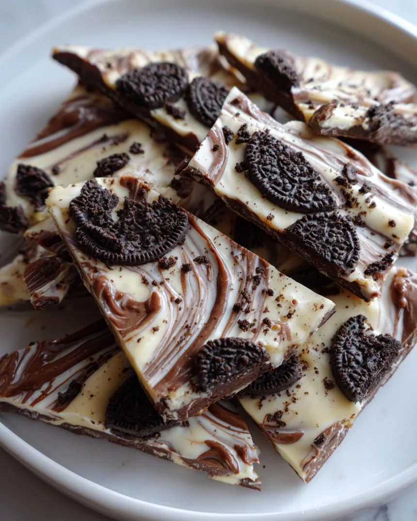 Irresistible White Chocolate Oreo Bark Recipe to Try Now