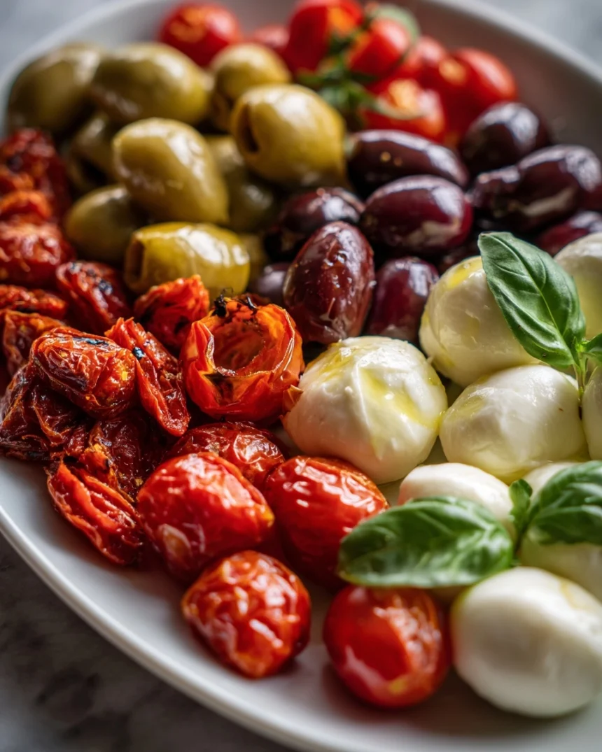 Italiaanse antipasti hapjes