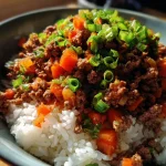 Korean Ground Beef Bowl