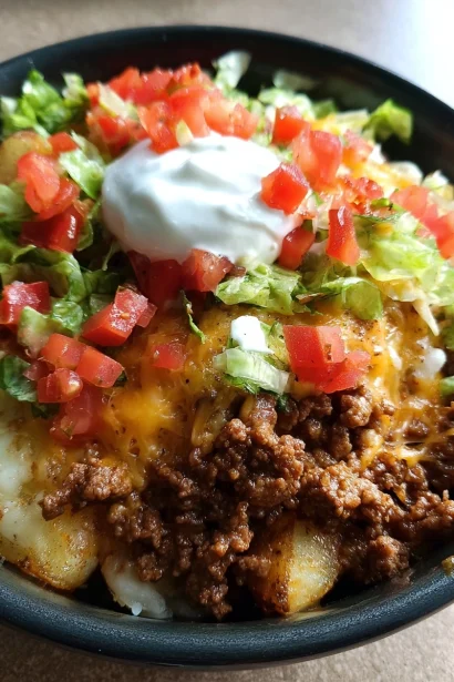 Loaded Potato Taco Bowl Meal Prep â€“ Easy & Flavorful Recipes!