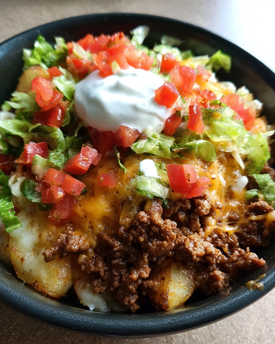 Loaded Potato Taco Bowl Meal Prep â€“ Easy & Flavorful Recipes!