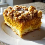 Moist Pumpkin Crumb Cake – Fall Dessert Recipe