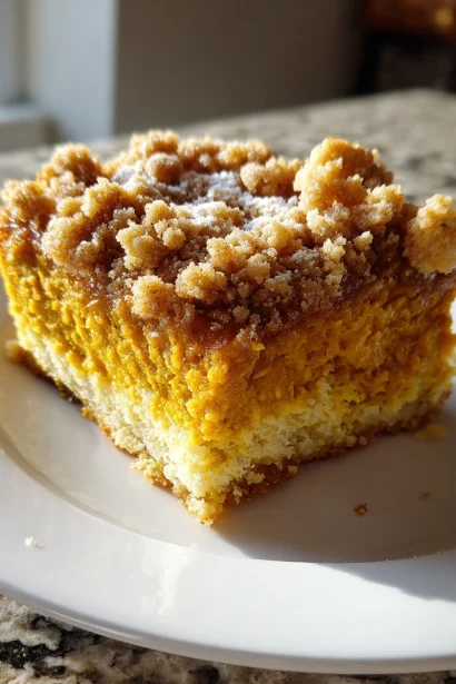 Moist Pumpkin Crumb Cake – Fall Dessert Recipe