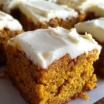 Old-Fashioned Pumpkin Bars with Cream Cheese Frosting (Print Version)