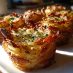 Parmesan Potato Stacks – Muffin Tin Recipe